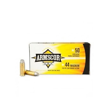 Picture of Armscor Usa ARMSCOR US AMMO 44MAG 240GR SWC 50RDS FAC44M-1N