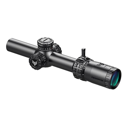Picture of Swampfox Optics ARROWHEAD LPVO 1-10X24MM SFP ILL GUERRILLA DOT BDC-GREEN BLK ARH11024-GB