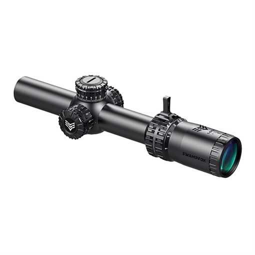 Picture of Swampfox Optics ARH16241GB Arrowhead Black 1-6x24mm 30mm Tube Guerrilla Dot BDC Green Reticle ARH16241GB ARH16241-GB