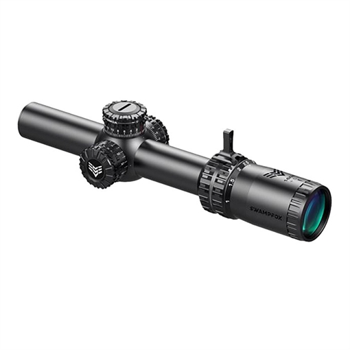 Picture of Swampfox Optics ARROWHEAD LPVO 1-8X24MM SFP ILL GUERILLA DOT MIL-GREEN BLACK ARH18241-GL