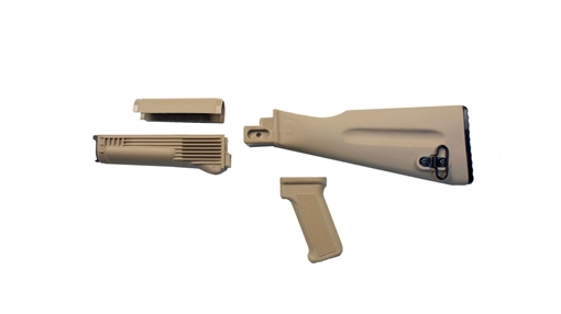 Picture of Arsenal 4 Piece NATO Length Desert Sand Stock Set AKDSL