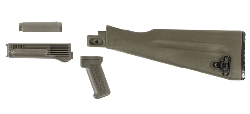 Picture of Arsenal 4 Piece OD Green AK47 / AK74 Stock Set AKGSL