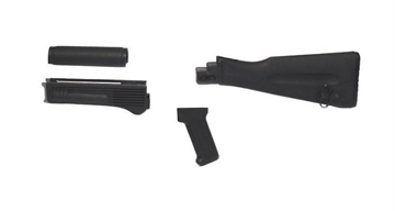 Picture of Arsenal 922r Compliant Black Polymer Mil Spec Warsaw Pact Length Furniture Set AKBSW-2