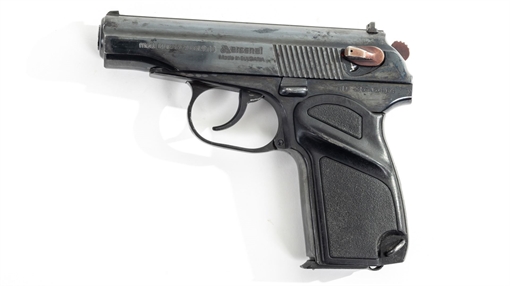 Picture of Arsenal AD350414 9x18mm Makarov 8 Round Bulgarian Pistol 1995 MK-101-AW