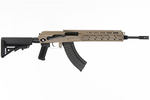 Picture of Arsenal AK20 SASM7A 7.62x39mm 16.3" Barrel Rifle FDE Finish SASM7A-01FDE