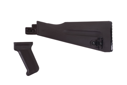 Picture of Arsenal AK47 / AK74 Warsaw Length Plum Buttstock and Pistol Grip Set for Stamped Receivers AK-008USPW