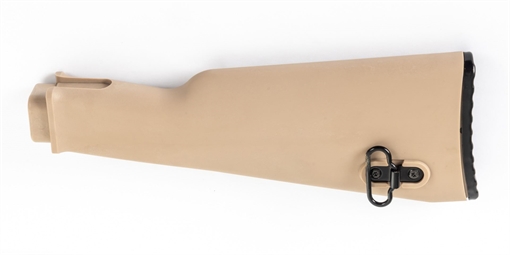 Picture of Arsenal AK47 Desert Sand Polymer Buttstock with Cleaning Kit Compartment for Milled Receivers SM1-016UD