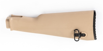 Picture of Arsenal AK47 Desert Sand Polymer Buttstock with Cleaning Kit Compartment for Milled Receivers SM1-016UD