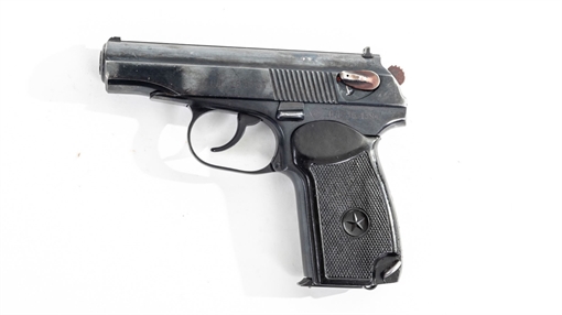 Picture of Arsenal BD361394 9x18mm Makarov 8 Round Bulgarian Pistol 1996 MK-101-BT