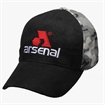 Picture of Arsenal Black / Camo Split Logo Cap ARS-C3-BKCM