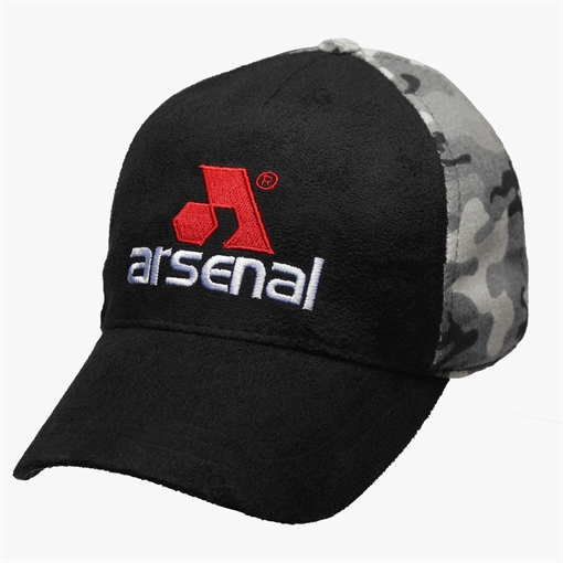 Picture of Arsenal Black / Camo Split Logo Cap ARS-C3-BKCM
