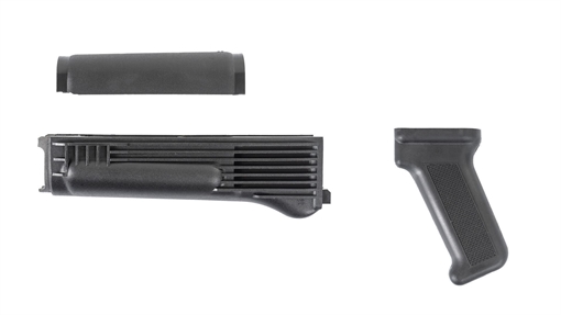 Picture of Arsenal Black Polymer Handguard and Pistol Grip Set for Milled Receiver AK-403BUSM