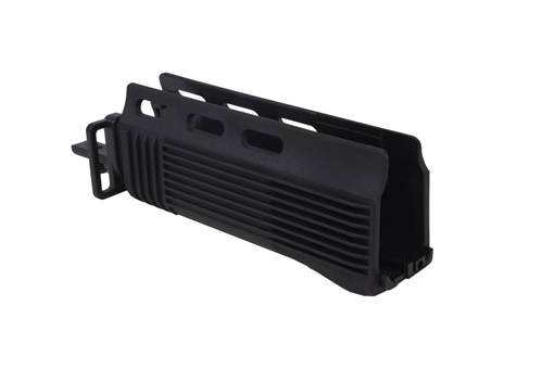 Picture of Arsenal Black Polymer Handguard and Retainer Set for Saiga 12 Shotguns SG-023.