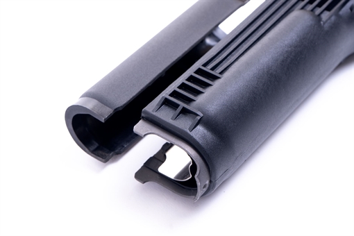 Picture of Arsenal Black Polymer Handguard Set with Stainless Steel Heat Shield for Milled Receiver AK-404BUSM