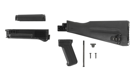 Picture of Arsenal Black Polymer Warsaw Pact Length Stock Set AKBSW-K