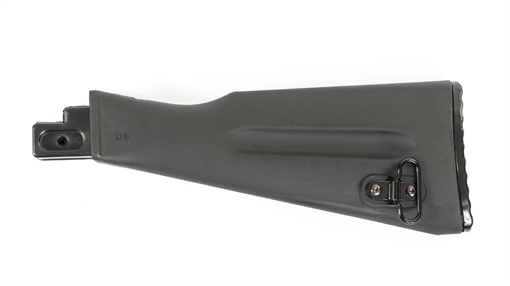 Picture of Arsenal Black Warsaw Length Buttstock Assembly with Trap Door for Stamped Receivers AK-020BUSW