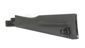 Picture of Arsenal Black Warsaw Length Buttstock Assembly with Trap Door for Stamped Receivers AK-020BUSW