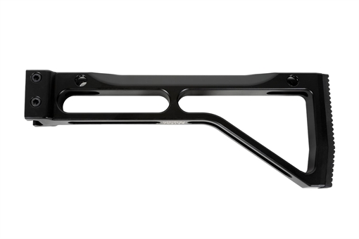 Picture of Arsenal CNC Machined Aluminum Tactical Buttstock Assembly 1913 Picatinny Attachment Black AK-228B