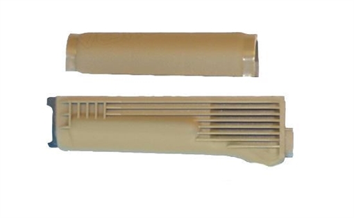 Picture of Arsenal Desert Sand Polymer Handguard Set with Stainless Steel Heat Shield for Stamped Receivers AK-404DUS