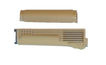 Picture of Arsenal Desert Sand Polymer Handguard Set with Stainless Steel Heat Shield for Stamped Receivers AK-404DUS