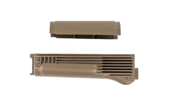 Picture of Arsenal FDE Handguard Set for Stamped Receiver with Heat Shield AK-404USFDE