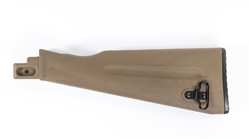 Picture of Arsenal FDE NATO Length Buttstock Assembly for Stamped Receivers AK-020USFL