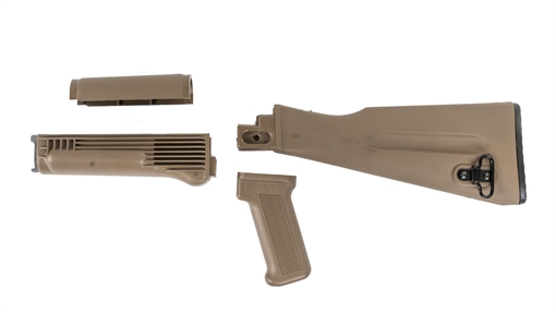 Picture of Arsenal FDE NATO Length Stock Set for Stamped Receivers AKFDESL