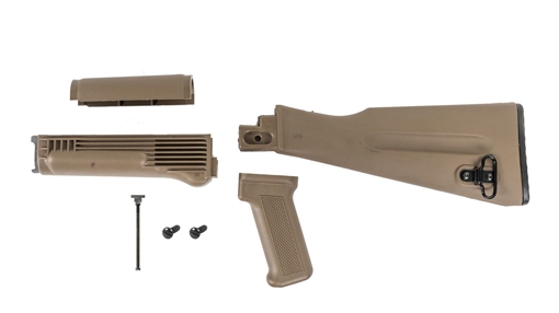 Picture of Arsenal FDE NATO Length Stock Set for Stamped Receivers with Hardware AKFDESL-K
