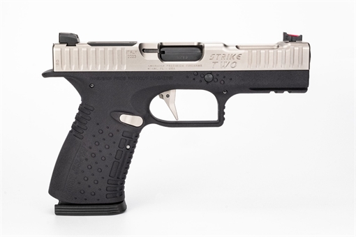 Picture of Arsenal Firearms Strike Two Pistol - Black / Silver | 9mm | 4" Barrel | 2 x 15rd Mags AFS2-9-DT-15