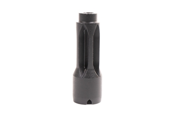 Picture of Arsenal Flash Hider with 24x1.5mm Right Hand Threads for 5.45x39mm 5.56x45mm and 7.62x39mm Rifles AK-133BU