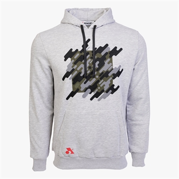 Show details for Arsenal Gray Cotton-Poly Relaxed Fit Graphic Pullover Hoodie ARS-H6-GR Picture of Arsenal Gray Cotton-Poly Relaxed Fit Graphic Pullover Hoodie ARS-H6-GR