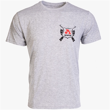 Picture of Arsenal Gray Cotton Relaxed Fit Classic T-Shirt ARS-T2-GR