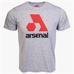 Picture of Arsenal Gray Cotton Relaxed Fit Logo T-Shirt ARS-T3-GR-3