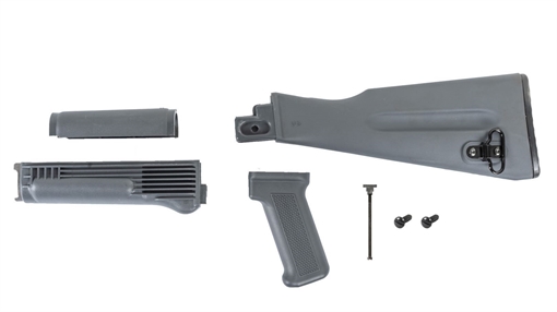 Picture of Arsenal Gray Intermediate Length Stock Set for Stamped Receivers with Hardware AKGYWL-K