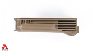 Picture of ARSENAL HANDGUARD SET FDE POLY WITH STAINLESS STEEL HEAT SHEILD FOR STAMPED RECEIVER US MADE AK-022USFDE ARSAK022USFDE