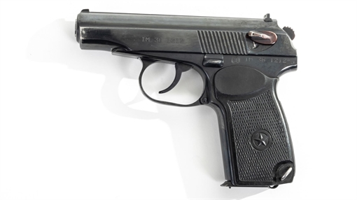 Picture of Arsenal IM381212 9x18mm Makarov 8 Round Bulgarian Pistol 1998 MK-101-BA