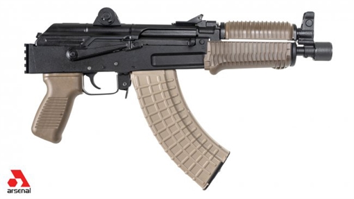 Picture of Arsenal SAM7K AK Pistol 7.62x39mm US Made FDE Furniture 30rd FDE Mag SAM7K-55FDE SAM7K55FDE