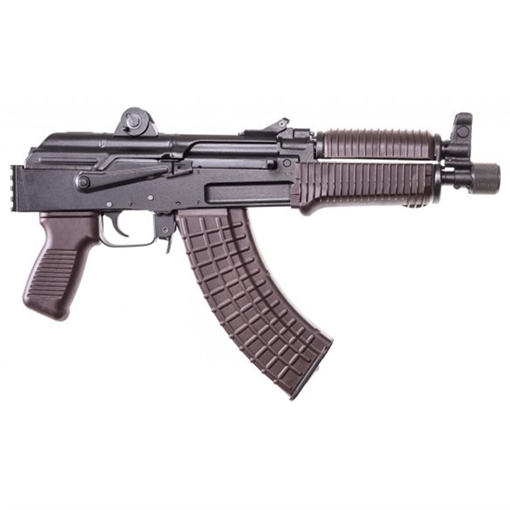 Picture of Arsenal SAM7K 7.62x39mm 30+1 8.50" Black Steel Threaded Barrel, Polymer Handguards, Black Aluminum Forged & Milled Receiver, Mounted 1913 Picatinny Rail, Plum Polymer Grips SAM7K55P