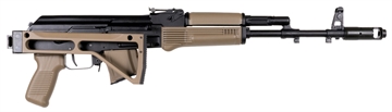Picture of Arsenal SAM7SF 7.62x39mm Semi-Auto AK-47 FDE Rifle with Aluminum Side Folding Stock with Cheek Rest & QD Points SAM7SF-56FDEM SAM7SF56FDEM