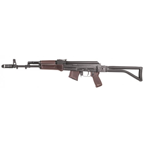 Picture of Arsenal SAM7SF 84E 7.62x39mm 10+1 16.33" Black Steel Threaded Barrel, Black Forged & Milled Aluminum Receiver, Black Synthetic Folding Right Side Stock, Plum Polymer Grip SAM7SF-84EPM