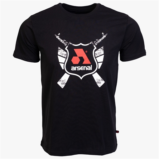 Picture of Arsenal Large Black Cotton Relaxed Fit Classic T-Shirt ARS-T1-BK-L