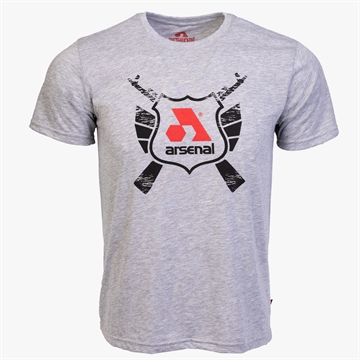 Picture of Arsenal Large Gray Cotton Relaxed Fit Classic T-Shirt ARS-T1-GR-L