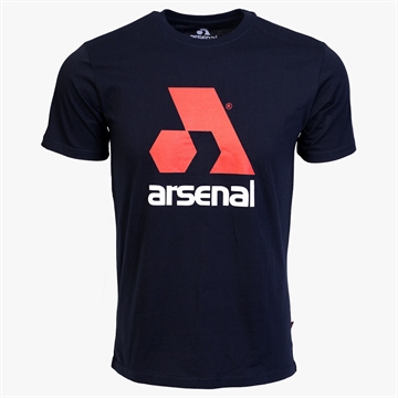 Picture of Arsenal Medium Blue Cotton Relaxed Fit Logo T-Shirt ARS-T3-BL-M