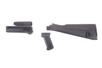 Picture of Arsenal Military Spec NATO Length Black Polymer Furniture Set AKBSL-1