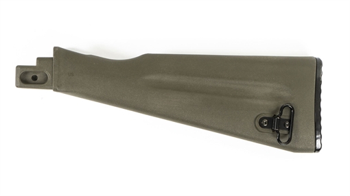 Picture of Arsenal NATO Length OD Green Polymer Buttstock Assembly for Stamped Receivers AK-020GUSL