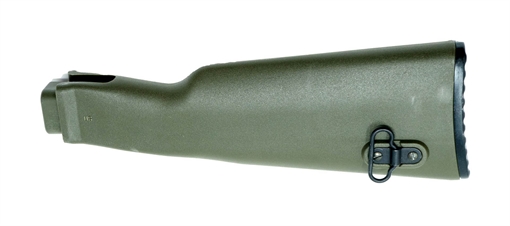 Picture of Arsenal OD Green Polymer NATO Length Buttstock Assembly for Milled Receiver Rifles AK-020GUSM