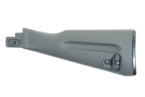 Picture of Arsenal OD Green Polymer Warsaw Pact Length Buttstock Assembly for Stamped Receivers AK-020GUSW