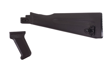 Picture of Arsenal Plum NATO Length Buttstock and Pistol Grip Set for Stamped Receivers AK-008PSL