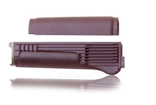 Picture of Arsenal Plum Polymer Handguard Set with Stainless Steel Heat Shield for Stamped Receivers AK-404USP