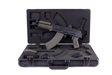 Picture of Arsenal SAM7K AK Pistol 7.62x39mm US OD Green Furniture 30rd Mag Hard Case SAM7K-56G
